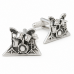 drum kit cufflinks