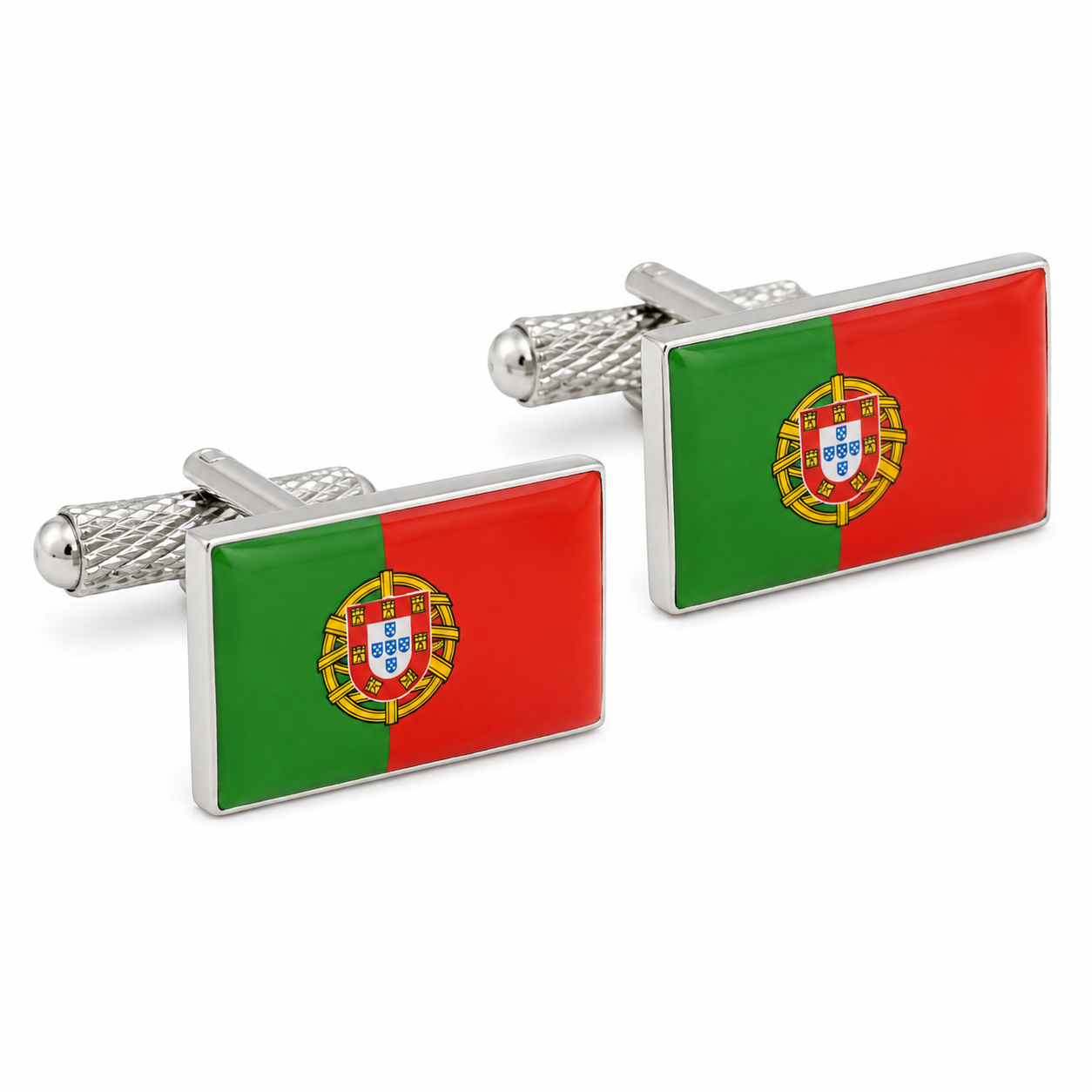 portugal flag cufflinks