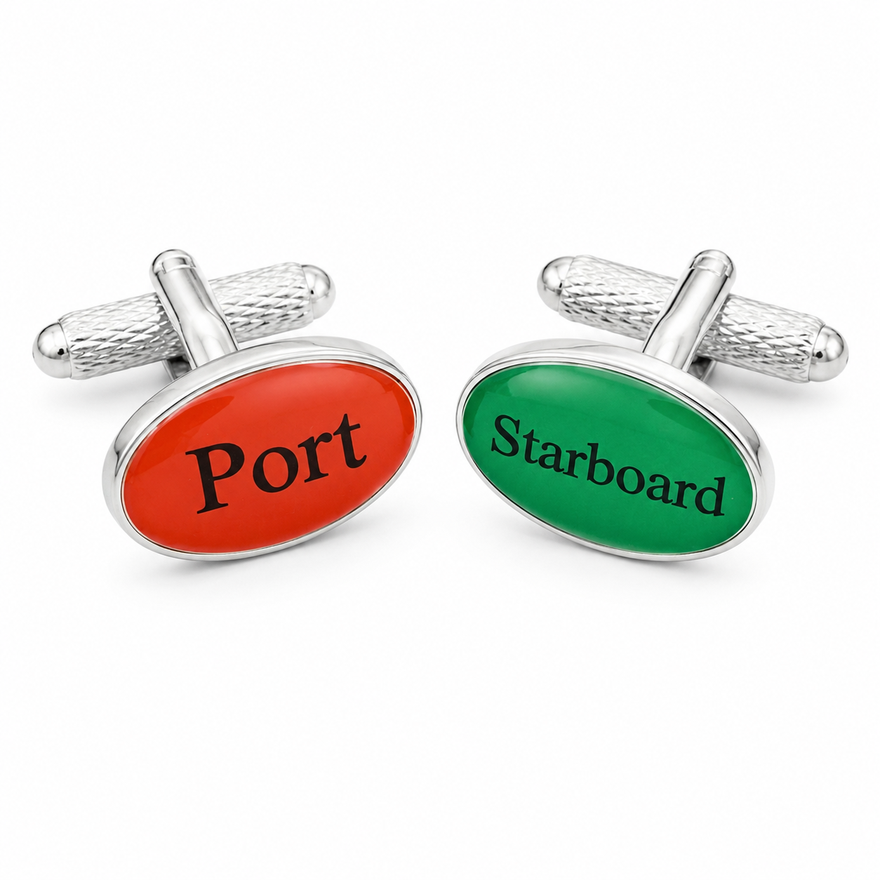 port starboard cufflinks