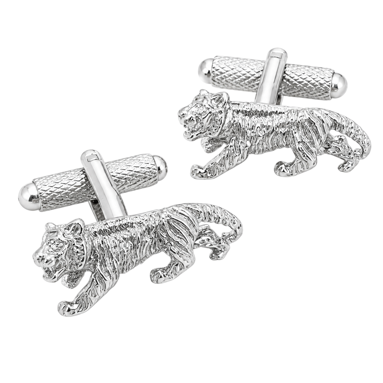tiger cufflinks