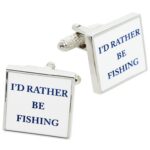 I'd rather be fishing cufflinks
