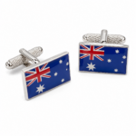 australia flag cufflinks