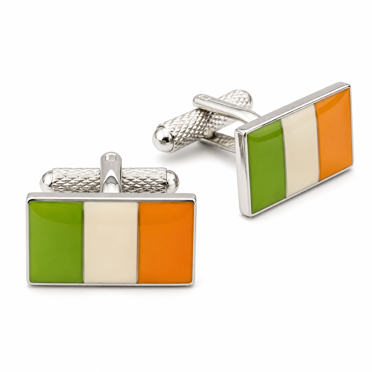 ireland flag cufflinks