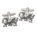welsh dragon cufflinks