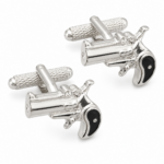 pistol cufflinks