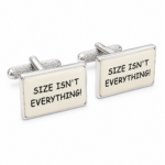 Size Isn’t Everything Cufflinks