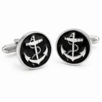 anchor cufflinks