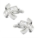 Clear Crystals Cufflinks