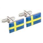 Flag of Sweden Cufflinks