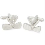 Golf Clubs & Ball Cufflinks