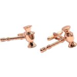 Gavel (Copper Finish) Cufflinks