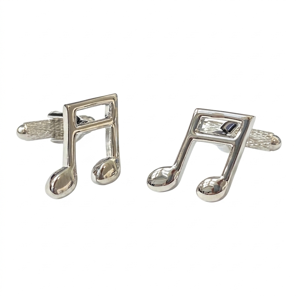 Semi Quaver Cufflinks - Image 1