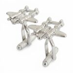 Lockheed Lightning Aeroplane Cufflinks