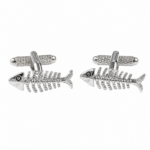 fish bones cufflinks