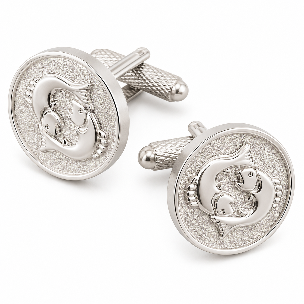 pisces cufflinks