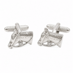 horse head cufflinks