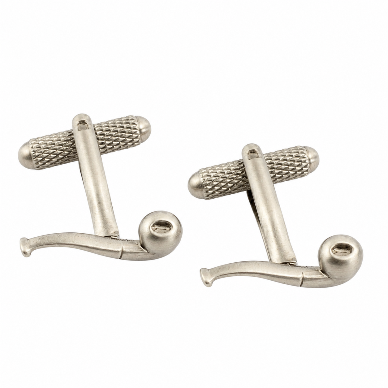 smoking pipe cufflinks
