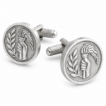 victory torch cufflinks