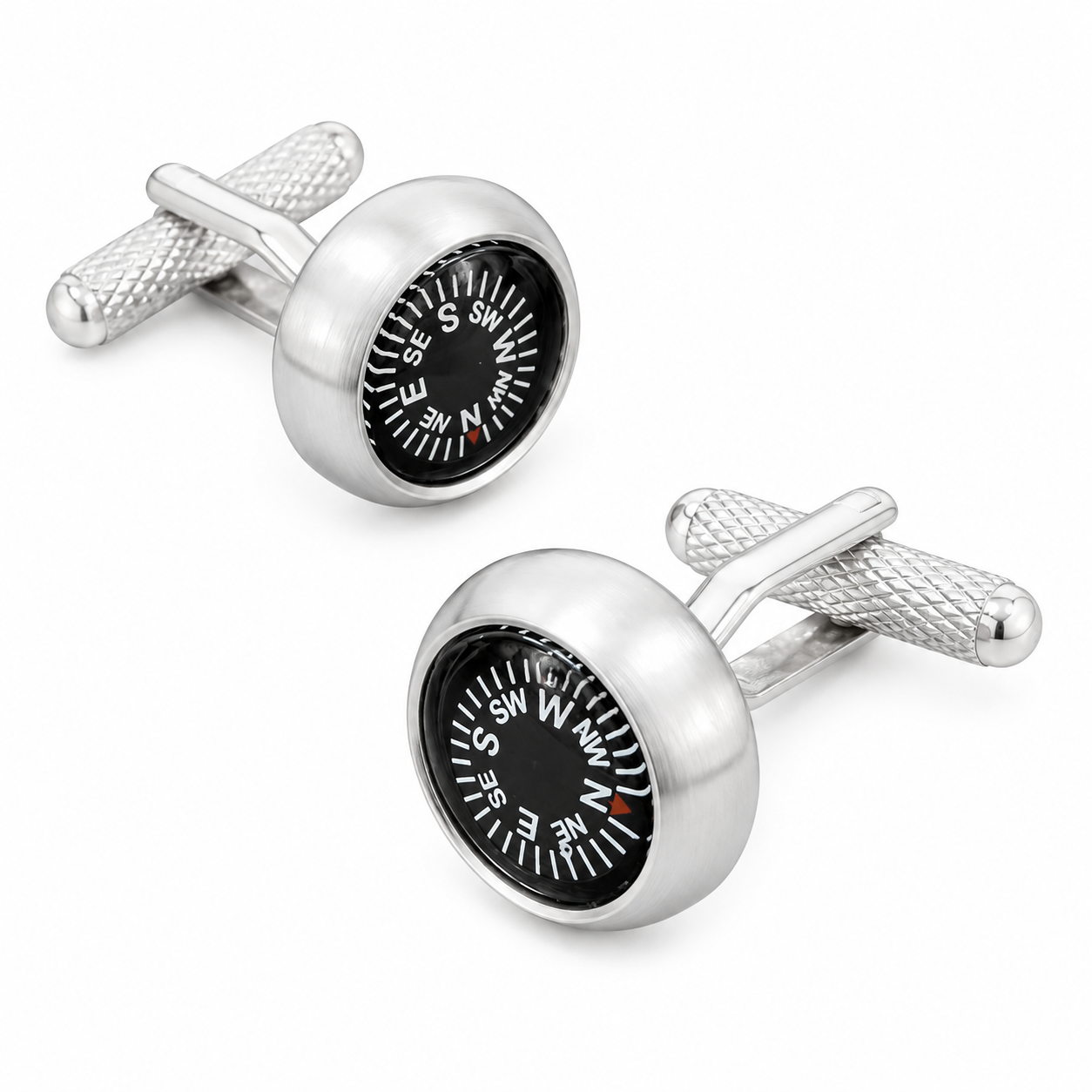 compass cufflinks