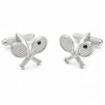 tennis rackets cufflinks