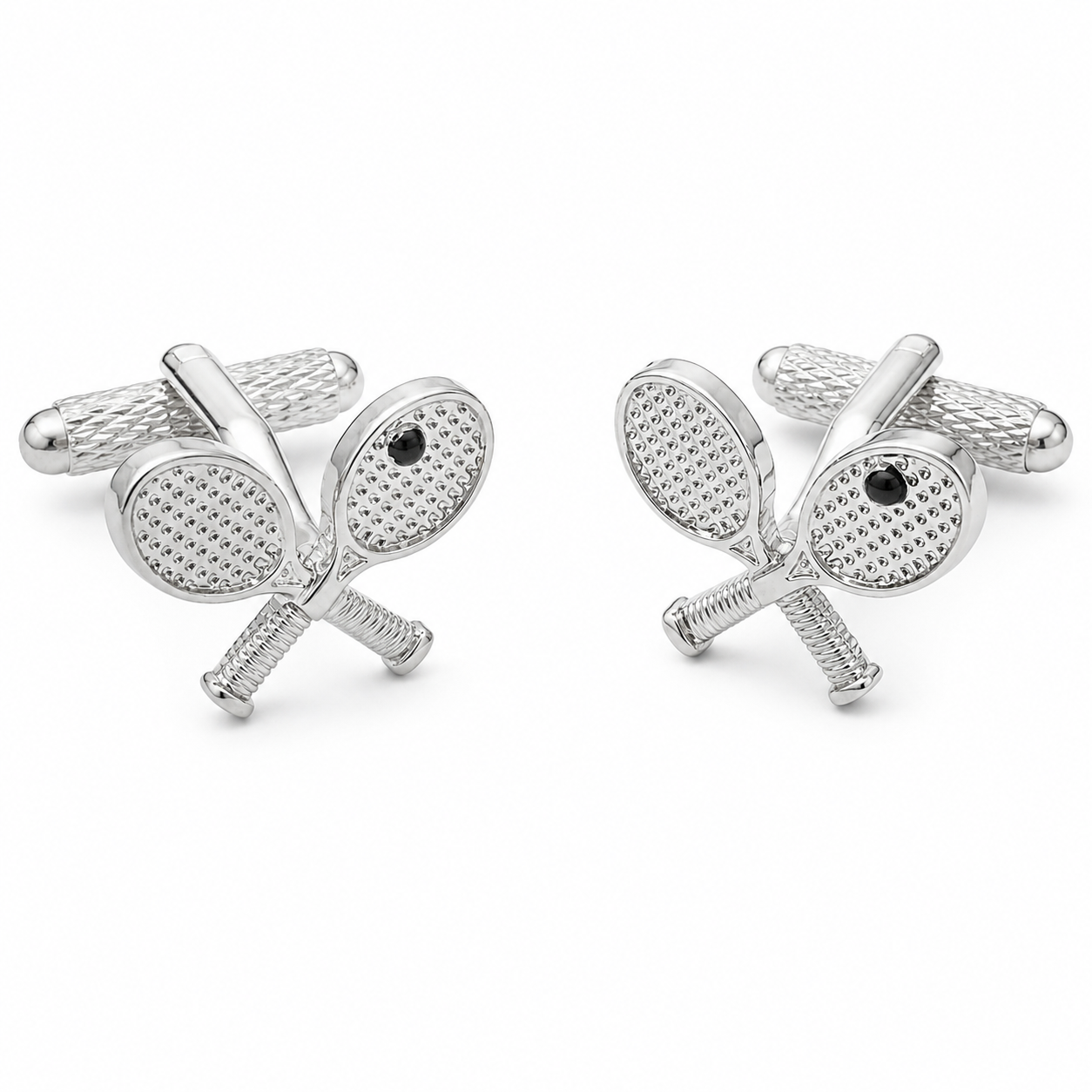 tennis rackets cufflinks