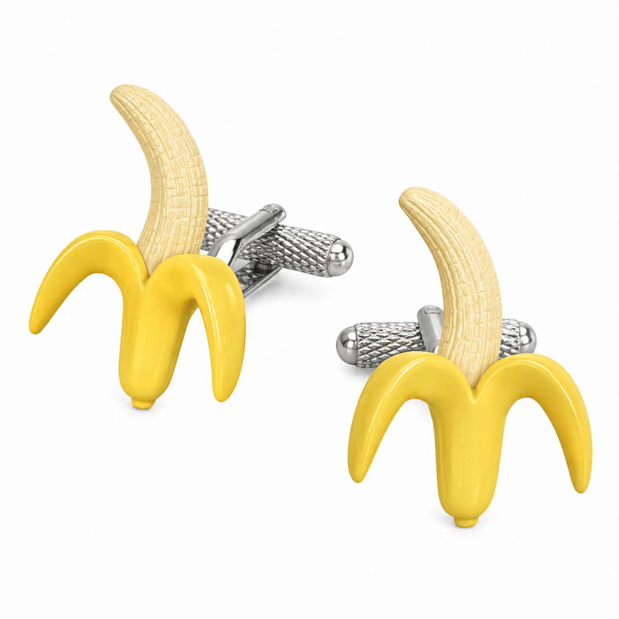 banana cufflinks