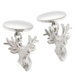 Stag Chain Link Cufflinks