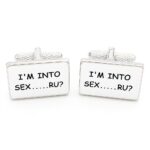 I'm Into Sex.. Ru Cufflinks