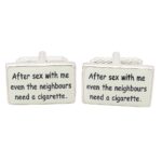 After Sex With Me Cufflinks