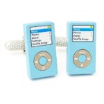 Blue iPod Cufflinks