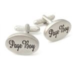 Page Boy Cufflinks