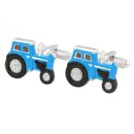 Tractor-Blue Cufflinks