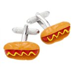 Hot Dog Cufflinks