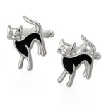 Cat Crystal Eyes Cufflinks