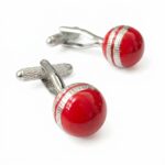 Cricket Ball Cufflinks