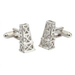 Oil Derrick Cufflinks