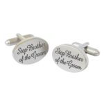 Step Brother of the Groom Cufflinks