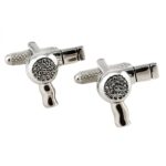 Hair Dryer Cufflinks