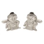 Sumo Wrestler Cufflinks