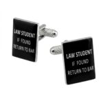 Law Student If Found Return to Bar Cufflinks