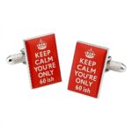 Keep Calm 60 Cufflinks