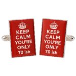 Keep Calm 70 Cufflinks