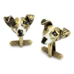 Jack Russell Dog Cufflinks