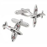 spitfire plane cufflinks