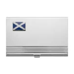 flag of scotland business card holder