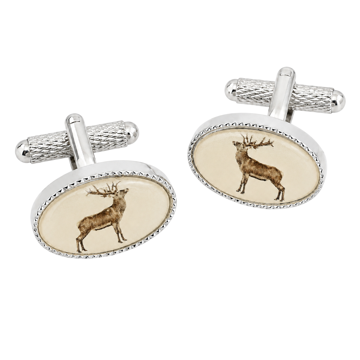 stag cufflinks