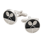 tennis rackets cufflinks