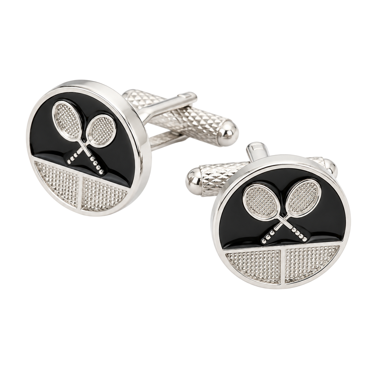 tennis rackets cufflinks