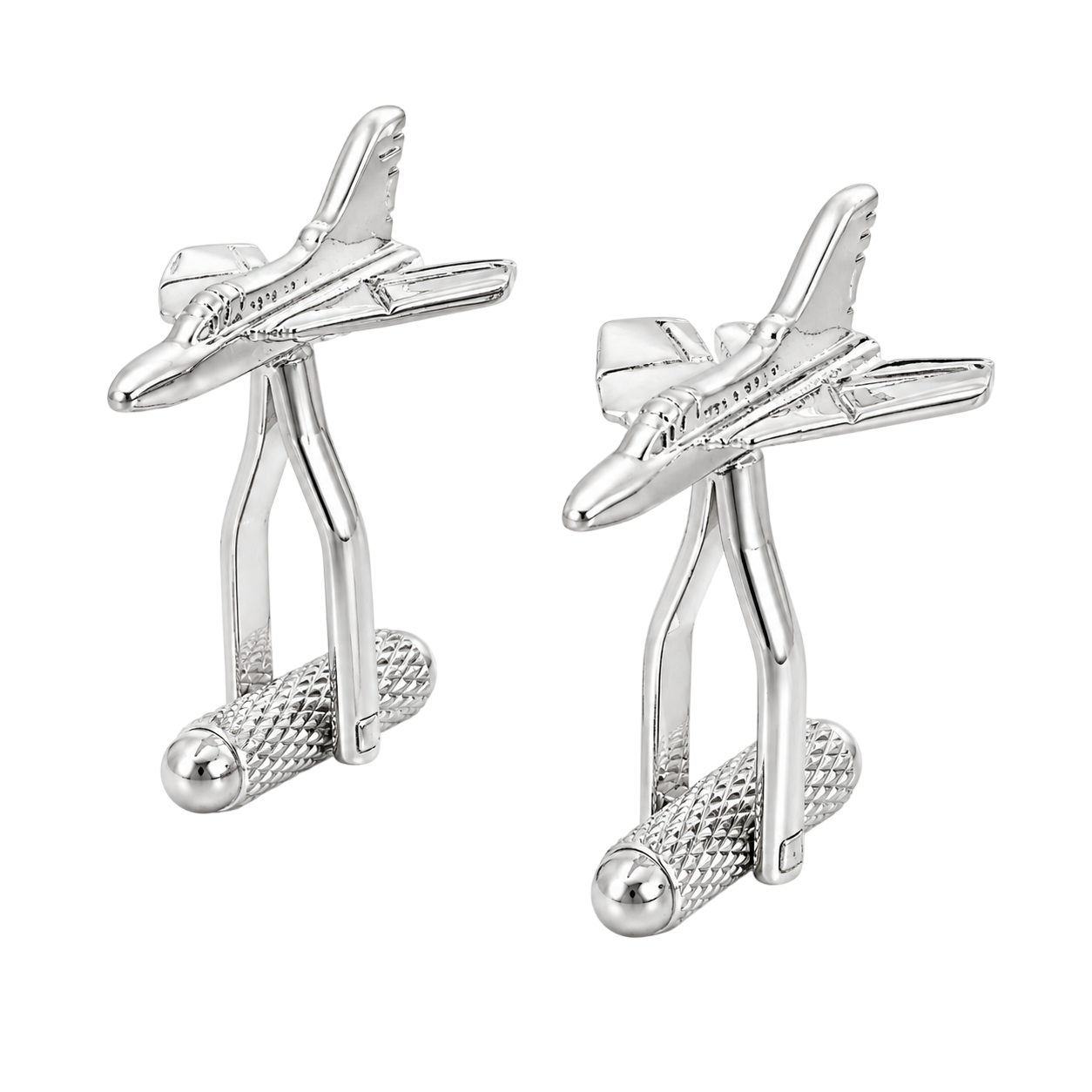tornado jet plane cufflinks