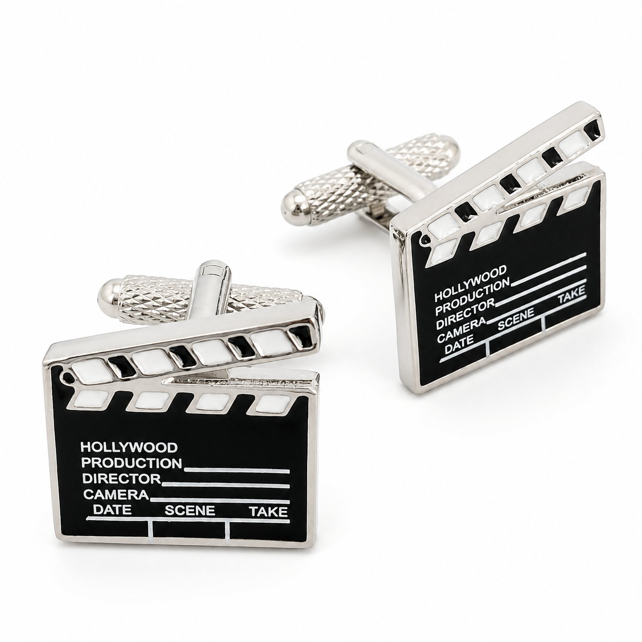 film clapperboard cufflinks